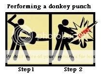 donkey punching porn